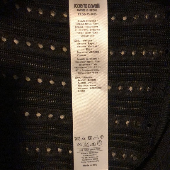 ROBERTO CAVALLI • Runway • Open-Back Fringe  Dress - Picture 14 of 15